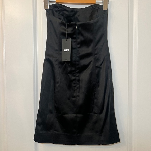 TEN Aritzia Revenge Satin Dress - Picture 4 of 8